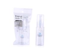 TIKODIDA 3 pièces Flacons de Voyage Recharges Bouteilles Plastique Pet Squeeze Réutilisables pour Shampooing Cosmétiques Extérieur