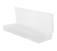 TIKODIDA 300 Pièces Bouts D'ongles Courts Abs Mats Ultra-fins, Capsules Ongles à Couverture Complète Pratiques et Résistantes à L'eau pour Nail Art et Fêtes D'anniversaire
