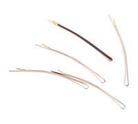 TIKODIDA 5pièces Épingles à Cheveux Bec de Canard Lot de Pinces Simples et Élégantes pour Cheveux Bouclés Longs et Frange Accessoires de Coiffure Métal