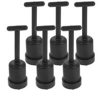 TIKODIDA 6 Outils de Retrait de Bague de Collier et Extracteurs de Bague de Douille T-Handle pour Démontage Rapide d'Abat-Jour, Prise et Transport Compact pour Électriciens