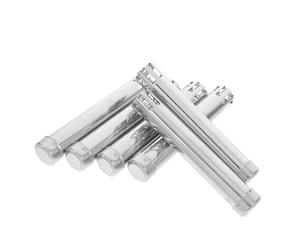 TIKODIDA 6 Pièces Pousse-bâtonnets de Moxa en Acier Inoxydable Argenté, Design à Ressort Facile à Utiliser, Accessoire Professionnel pour Moxibustion Portable Style Plusieurs styles
