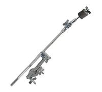 TIKODIDA Bras de Perche de Cymbale en Acier Inoxydable Stable et Facile à Utiliser Support Extension pour Cymbale Argenté pour Batterie