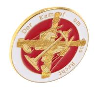TIKODIDA Broche Balance Justice en Métal Doré, Épingle de Revers Légale pour Avocats, Accessoire Bijoux pour Costume Professionnel, Bouton de Manteau Élégant, Présent de Collection