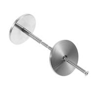 TIKODIDA Cache-Verrou en Inoxydable pour Trou de Serrure de Porte, Plaque de Recouvrement Décorative Joint d'Étanchéité pour Portes Extérieures