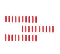 TIKODIDA Capuchons Rouges en Silicone Antidérapants pour Pinces à Épiler Protection Pointe pour Extensions de Cils Petit Format Lot de 100 Pièces Accessoires Indispensables pour