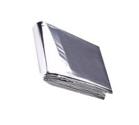 TIKODIDA Film Réfléchissant Polyester Argenté pour Jardin et Serrage Usage Saisonnière Résistant Vent Optimisant la Croissance des Plantes 1 Pièce