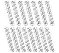 TIKODIDA Kit de 15 Ressorts Enroulés en Acier Inoxydable pour Casse-Noix et Ouvre-Châtaignes Pièces de Remplacement pour Mécanisme à Ressorts de Compression en Usage Domestique et