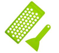 TIKODIDA Kit Plateau Remplissage à Lèvres 50 Trous, Contenant pour Tubes 5 G, Outil de Remplissage pour Mélanger Ombres à Paupières, Lotions et Tonique, Destiné aux Artisans Cosmétiques