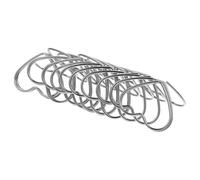 TIKODIDA Lot de 10 Clips Porte-numéros de Table en Métal Argenté, Support de Carte et Porte-Photos de Cœur, Décor Mariage Romantique pour Marque-Places et Centres de Table