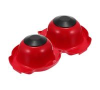 TIKODIDA Lot de 2 Protège-Mains Multifonctionnels, Supports de Sécurité Alimentaire pour Râpe et Mandoline, Accessoires de Découpe en Plastique, Protection des Doigts, Couleur Aléatoire