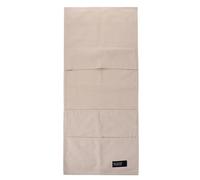 TIKODIDA Organisateur de Canapé en Coton Quatre Compartiments, Pochette Multifonction pour Accoudoir de Canapé, Réutilisable et Facile à Nettoyer, pour Salon