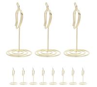 TIKODIDA Pinces à Cartes de Table en Fer Motif Piment 20pcs 66 CM - Porte-Noms et Porte-numéros pour Concours de Cuisine et décorations de Festival de Piment