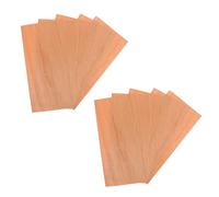 TIKODIDA Plaques Organisation Facile et Rangement en Bois de Cèdre Espagnol Lot de 10 Pièces Rectangulaires pour Humidificateur Cigare pour Cave à Cigares