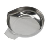 TIKODIDA Plateau Doseur en Acier Inoxydable pour Balances Électroniques, Accessoire Cuisine pour Pesée de Poudre et Carats, Plateau de Balance Réutilisable, 1 Pièce