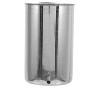 TIKODIDA Seau Suspendu en Acier Inoxydable 1000ml, Design Simple et Facile à Nettoyer, Seau Métallique Pratique pour Usage Domestique
