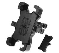 TIKODIDA Support de Téléphone pour VTT en Plastique Abs Noir, Utilisation à Long Terme, Opération Main, pour Cyclisme et Navigation Sécurisée