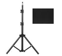 TIKODIDA Support pour projecteur avec Plateau, trépied en ABS et Fer, Hauteur Ajustable, ne Bascule Pas Facilement, pour Bureau et Usage Desktop