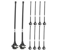 TIKODIDA Supports de Mât de Drapeau pour Guidon de Vélo Lot de 10 Accessoires pour VTT Adaptables Système de Serrage Facile Convient pour Balades en Ville et Randonnées