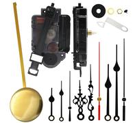 TIKROUND Youngtown 12888 Mouvement d'horloge avec 3 ensembles d'aiguilles 13,5 mm Longueur de la tige 5,5 mm Longueur du filetage