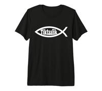 Tiktaalik Evolution Darwin Fish Athées Professeur de biologie T-Shirt Haut de Gamme