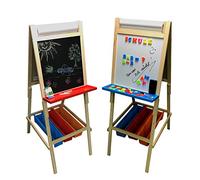 TikTakToo Tableau magnétique réglable en hauteur pour enfant