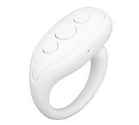 Tiktok Télécommande Bluetooth pour Téléphone Portable, Télécommande de Défilement D'anneau, Tourneur de Page D'anneau de Défilement Bluetooth pour Ebook, Obturateur à Distance