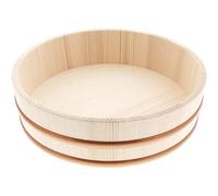 TIKUSAN Hangiri Bol en bois pour sushis et riz - Fabriqué au Japon - 30 cm