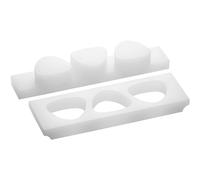 TIKUSAN Moule à onigiri pour Musubi Maker - Presse à boules de riz japonaise avec couvercle - Sans BPA - Fabriqué au Japon - Style Kanto (3 moules, grand)