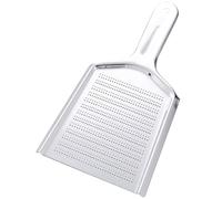 TIKUSAN Râpe japonaise Oroshigane en acier inoxydable fabriquée au Japon pour radis, ail, gingembre, fruits et légumes racines (16,8 x 30 cm)