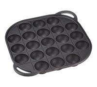 TIKUSAN Takoyaki - Moule à Takoyaki en fonte - Moule à boulettes de viande en forme de pieuvre japonaise (21 moules)