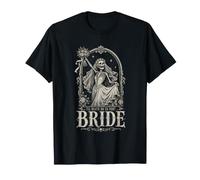 Til Death Do Us Part Costume de mariée Squelette Gothique T-Shirt