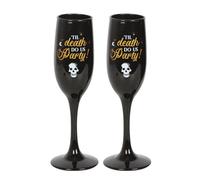 Til Death Do Us Party Champagne Flute Set