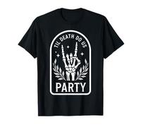 Til Death Do Us Party Gothique Squelette Mariage Halloween T-Shirt