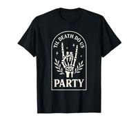 Til Death Do Us Party Squelette Gothique Couple Halloween Drôle T-Shirt