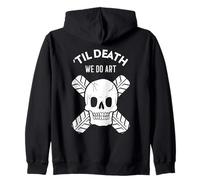 Til Death We Do Déclaration d'artiste Artistique Sweat à Capuche