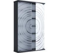 TilanoL citrine CD, DVD 6 tablettes 2 portes anthracite.