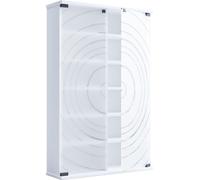TilanoL citrine CD, DVD 6 tablettes 2 portes blanc.