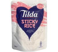 TILDA Riz Basmati Complet, Sauté aux Oeufs, à la Noix de Coco au Piment et à la Citronnelle, Gluant 250g/Sachet (10 sachets, Basmati gluant)