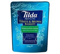 Tilda White & Brown Steamed Basmati Rice (250g) by Tilda