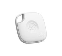 Tile by Life360 Mate (2024) - Tracker Bluetooth, détecteur de clés et localisateur d'objets pour clés, Sacs & Autres. Détecteur de téléphone. Compatible avec iOS & Android. Lot de 1 (Blanc)