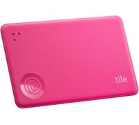 Tile by Life360 Slim (2024) - détecteur de Portefeuille, Tracker Bluetooth et localisateur d'objets pour étiquette de Bagage, Passeport et Autres. Compatible avec iOS & Android. Lot de 1 (Pink Punch)