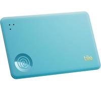 Tile by Life360 Slim (2024) - détecteur de Portefeuille, Tracker Bluetooth et localisateur d'objets pour étiquette de Bagage, Passeport et Autres. Compatible avec iOS & Android. Lot de 1 (Aqua Lemon)
