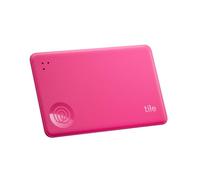 Tile by Life360 Slim (2024) - détecteur de Portefeuille, Tracker Bluetooth et localisateur d'objets pour étiquette de Bagage, Passeport et Autres. Compatible avec iOS & Android. Lot de 1 (Pink Punch)