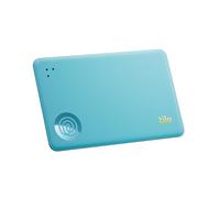 Tile by Life360 Slim (2024) - détecteur de Portefeuille, Tracker Bluetooth et localisateur d'objets pour étiquette de Bagage, Passeport et Autres. Compatible avec iOS & Android. Lot de 1 (Aqua Lemon)