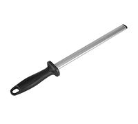 Tile d'acier aiguisé de couteau professionnel 10 pouces en diamant ou outil de pointe électroplate pour les chefs de cuisine à la maison Utilisez de l'argent noir 15,1 pouces