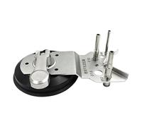 Tile Glass Hole Drill Guide - 23x13x6cm Granite Centering Fixture With Suction Cup | Tile Hole Opening Guide Tool | For Construction Repair Flooring Projects Home Improvement Electrical Renovations