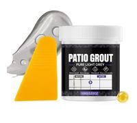 Tile Grout Filler - Light Gray Waterproof Sealant, Crack Repair, DIY Easy A