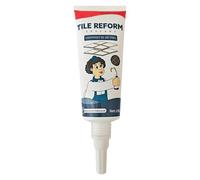 Tile Grout Repair | White Tile Grout Filler | Waterproof Grout Filler for Tile Repair, Renews & Restores Grout Lines, Easy to Apply Tube for Bathroom, Kitchen, and Tile Restoration