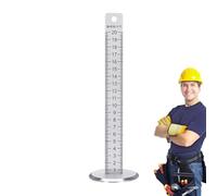 Tile Height Ruler - Ceiling And Floor Tile Height Rulers | Ajustable Leveling Measuring Tool - Tiles Heights Alignment Ruler | Precision Tiles Measurment Device - Professional Alignment Guide with Sc