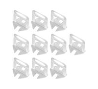 Tile Leveler System Kit 300Pcs Plastic Tile Leveling Spacers Installation Tool for Wall Flooring Accurate High Efficiency Durable Resistant (Base transparente de 2,0 mm)